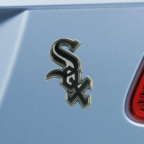 Chicago White Sox Chrome Emblem 3"x3.2" 