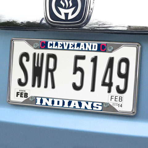 Cleveland Indians License Plate Frame 6.25"x12.25" 