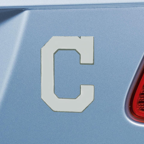 Cleveland Indians Chrome Emblem 3"x3.2" 