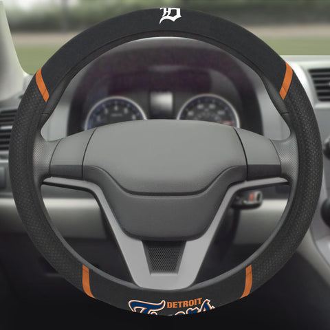 Detroit Tigers Steering Wheel Cover 15"x15" 