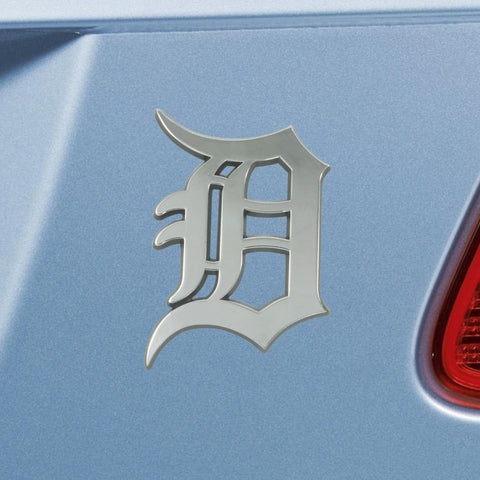 Detroit Tigers Chrome Emblem 3"x3.2" 