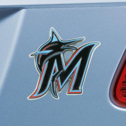Miami Marlins Color Emblem 3"x3.2" 