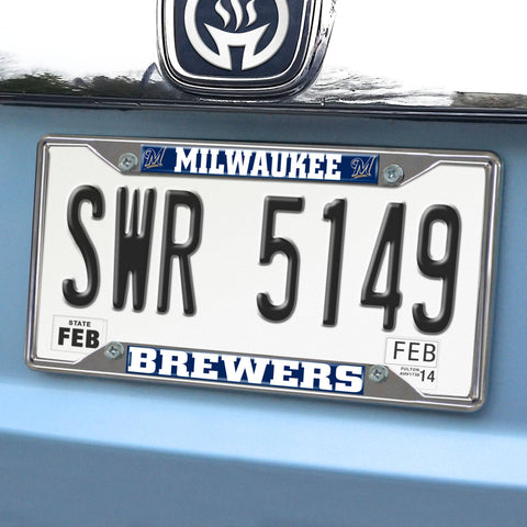 Milwaukee Brewers License Plate Frame 6.25"x12.25" 