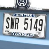New York Yankees License Plate Frame 6.25"x12.25" 