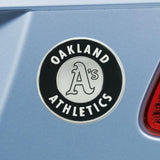 Oakland Athletics Chrome Emblem 3"x3.2" 