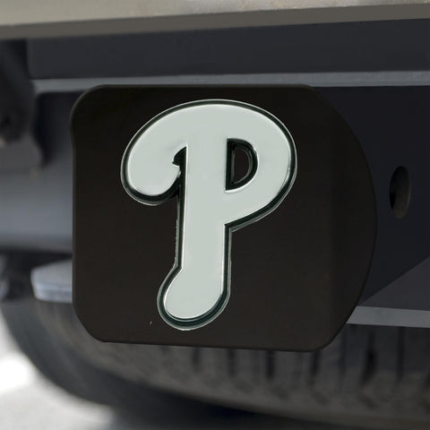 Philadelphia Phillies Hitch Cover Black 3.4"x4" 