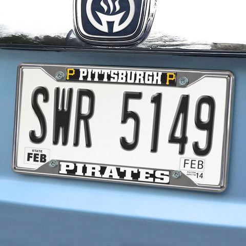 Pittsburgh Pirates License Plate Frame 6.25"x12.25" 