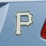 Pittsburgh Pirates Chrome Emblem 3"x3.2" 