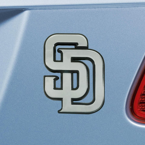 San Diego Padres Chrome Emblem 3"x3.2" 
