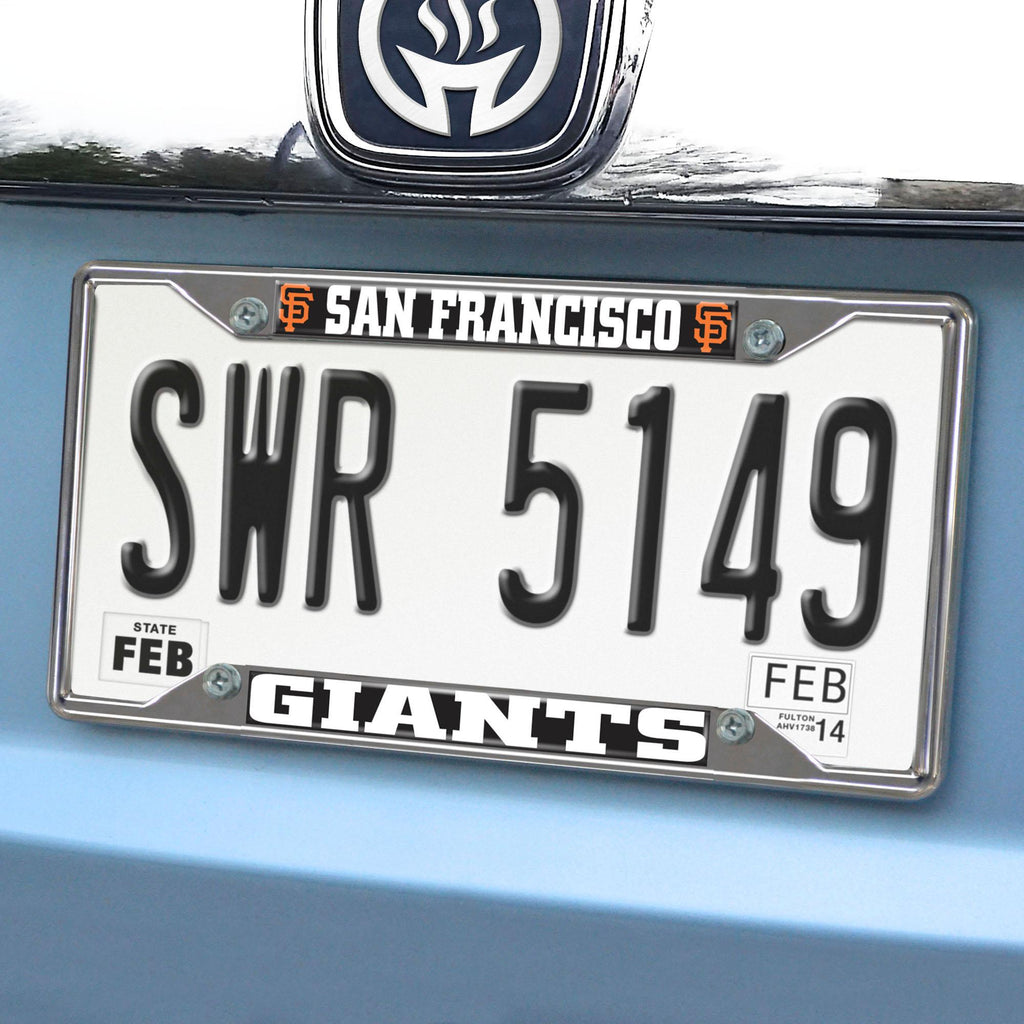 San Francisco Giants License Plate Frame 6.25"x12.25" 