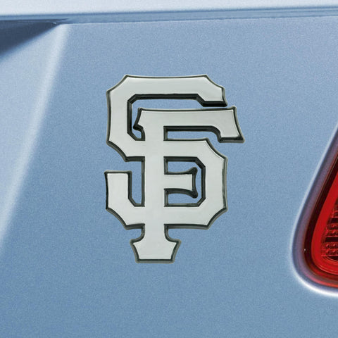 San Francisco Giants Chrome Emblem 3"x3.2" 