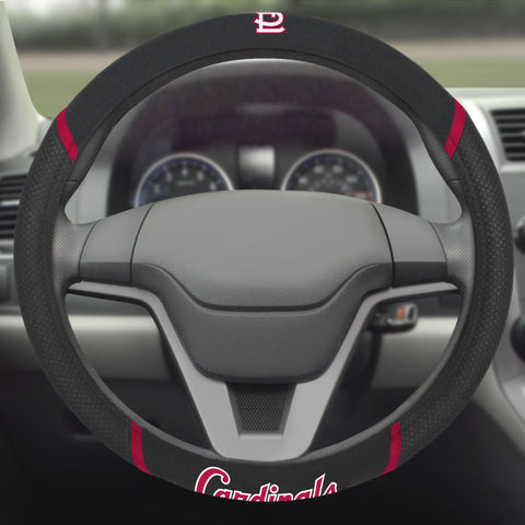 St. Louis Cardinals Steering Wheel Cover 15"x15" 