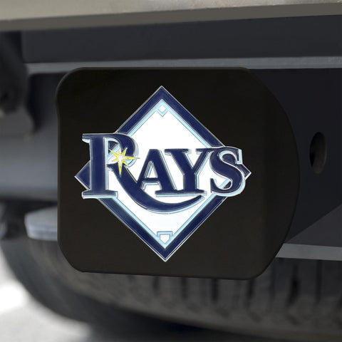 Tampa Bay Rays Color Hitch Black 3.4"x4" 