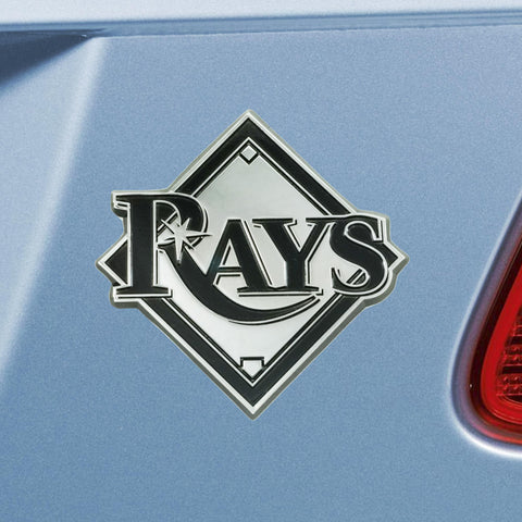 Tampa Bay Rays Chrome Emblem 3"x3.2" 