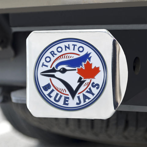 Toronto Blue Jays Color Hitch Chrome 3.4"x4" 