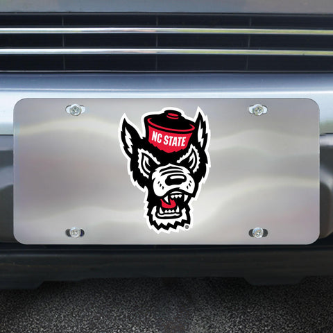 North Carolina State Wolfpack Diecast License Plate 12"x6" 