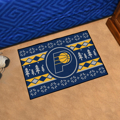 Indiana Pacers Holiday Sweater Starter Mat 19"x30" 