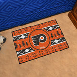 Philadelphia Flyers Holiday Sweater Starter Mat 19"x30" 