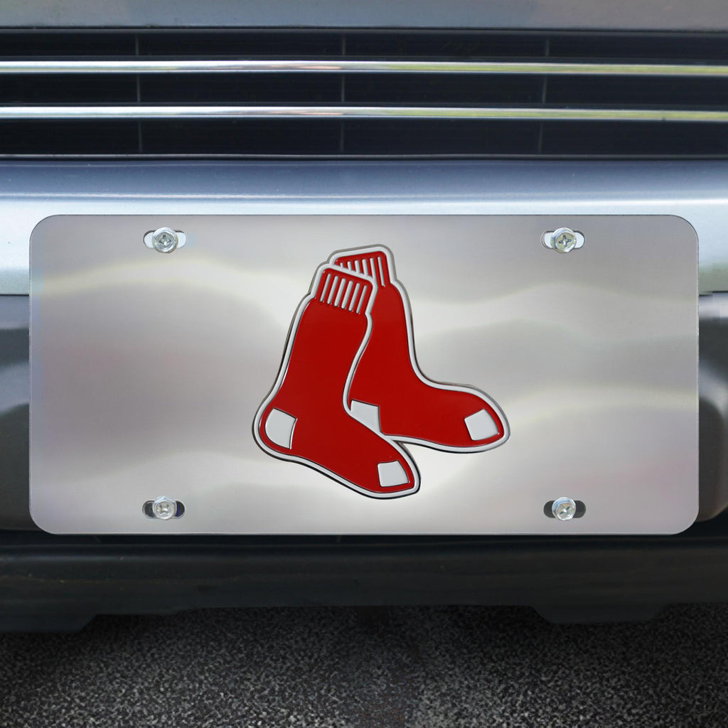 Boston Red Sox Diecast License Plate 12X6 