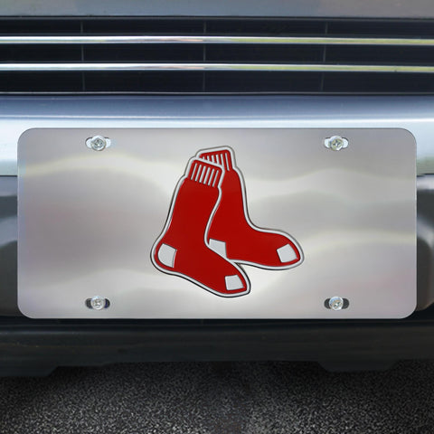 Boston Red Sox Diecast License Plate 12X6 