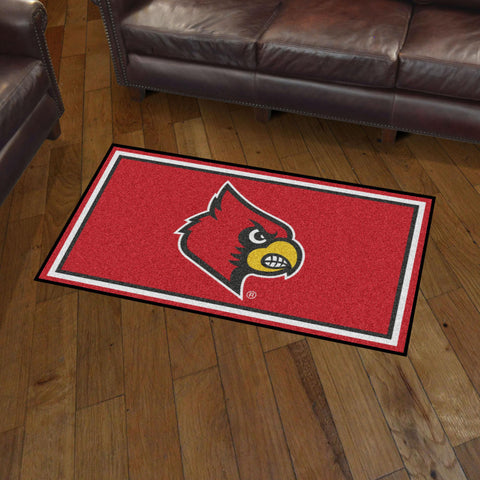 Louisville Cardinals 3x5 Rug 36"x 60" 