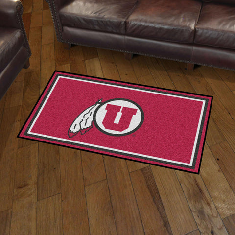 Utah Utes 3x5 Rug 36"x 60" 