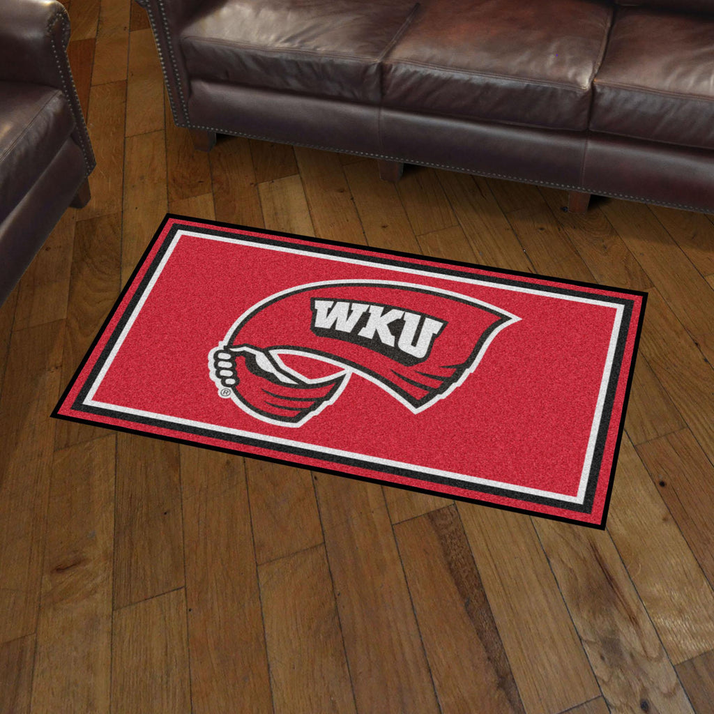 Western Kentucky Hilltoppers 3x5 Rug 36"x 60" 