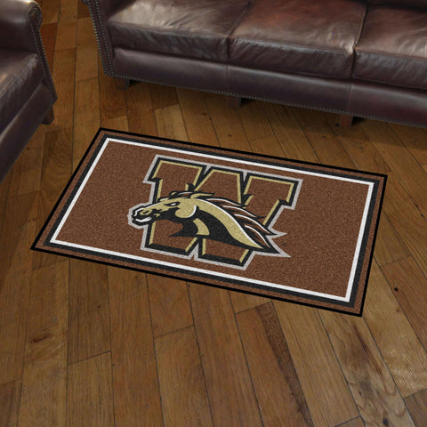 Western Michigan Broncos 3x5 Rug 36"x 60" 