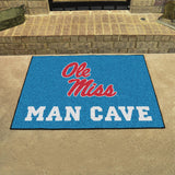 Mississippi Rebels Man Cave All Star 33.75"x42.5"