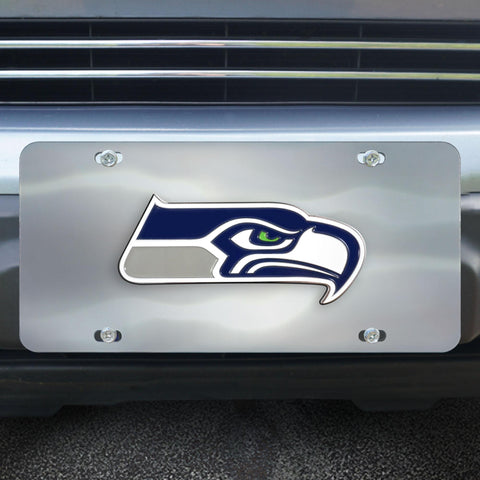 Seattle Seahawks Diecast License Plate 12"x6" 