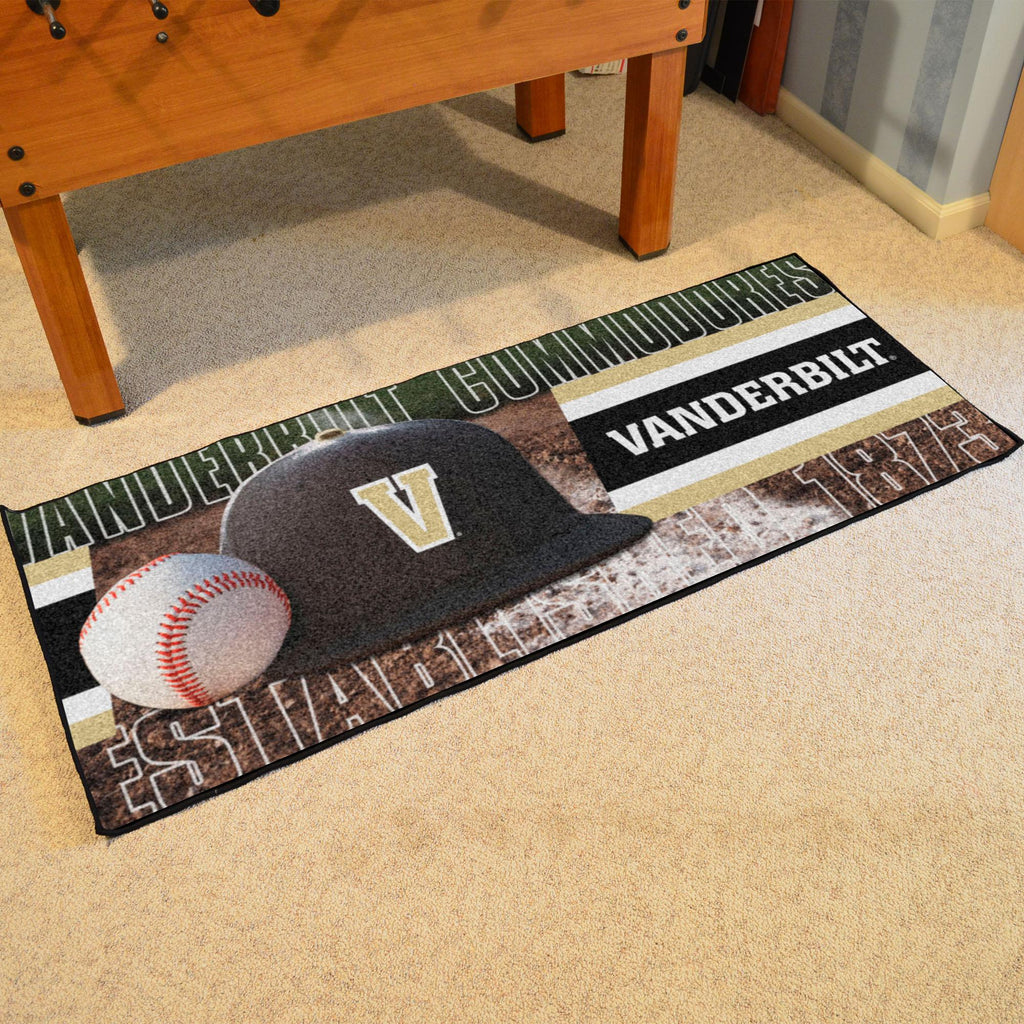 Vanderbilt Commodores Baseball Runner 30"x72" 