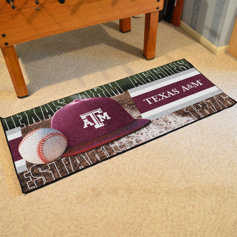 Texas A&M Aggies Baseball Runner 30"x72" 