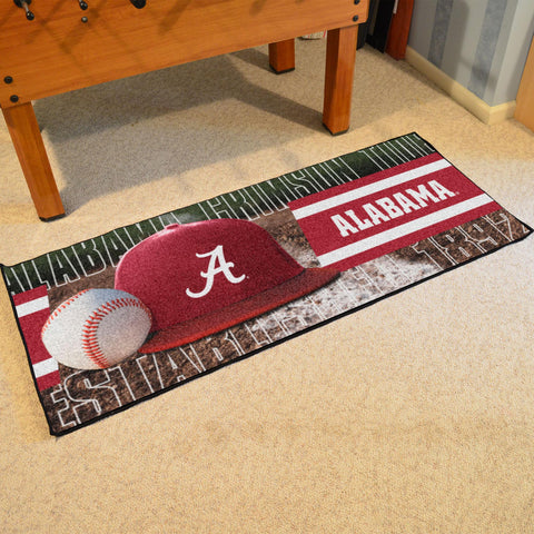 Alabama Crimson Tide Baseball Runner 30"x72" 