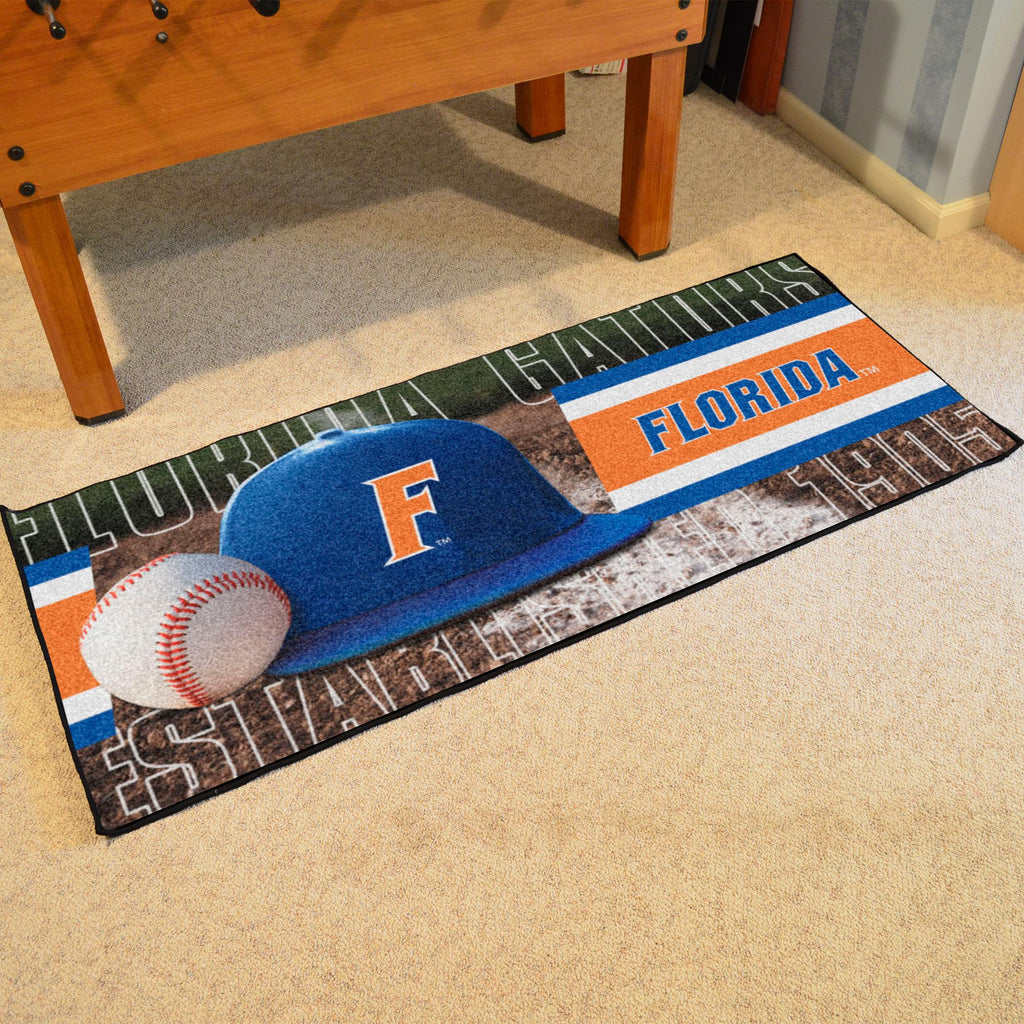 Florida Gators Baseball Runner 30"x72" 