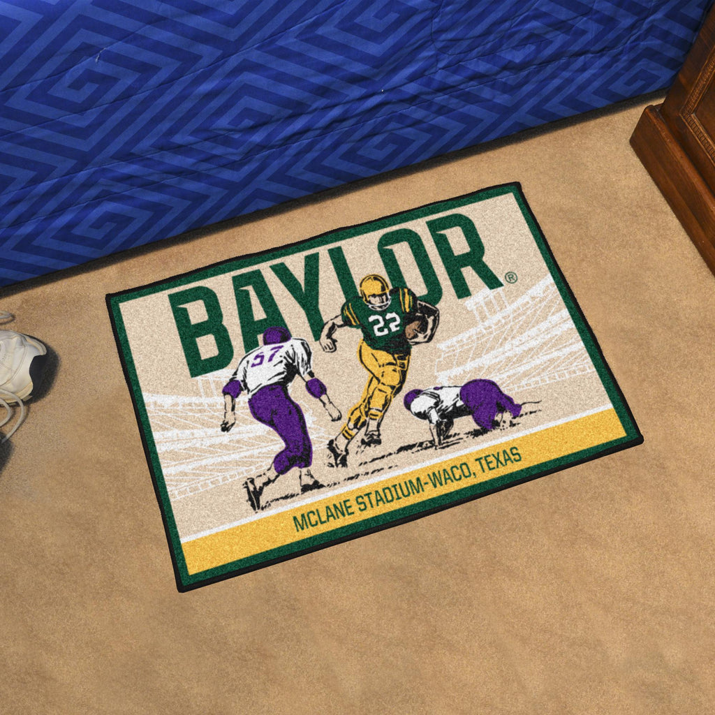 Baylor Bears Starter Mat Ticket 19"x30" 