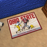 Ohio State Buckeyes Starter Mat Ticket 19"x30" 