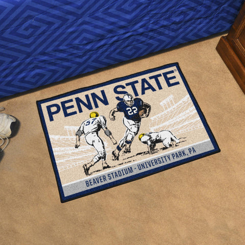 Penn State Nittany Lions Starter Mat Ticket 19"x30" 