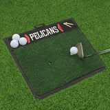 New Orleans Pelicans Golf Hitting Mat 20" x 17" 