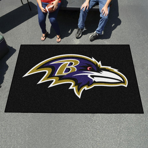 Baltimore Ravens Ulti Mat 59.5"x94.5" 