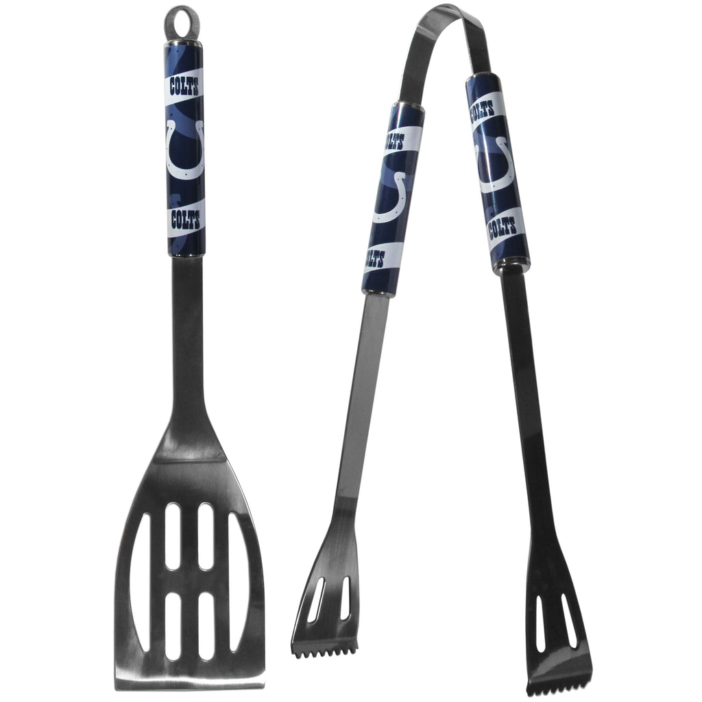 Indianapolis Colts 2 pc Steel BBQ Tool Set
