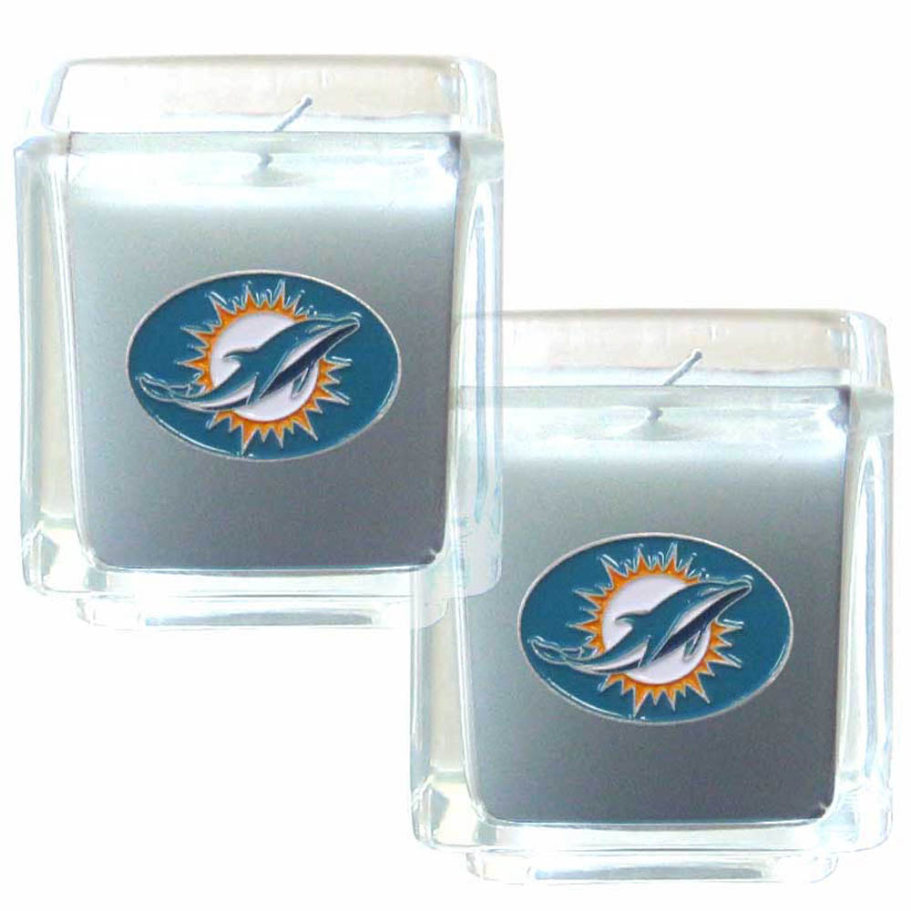 Miami Dolphins Scented Candle Set