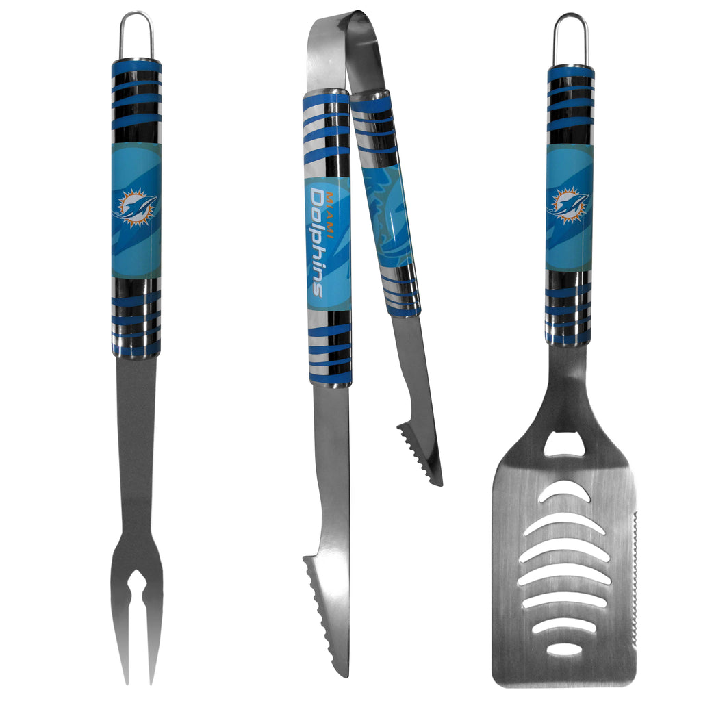 Miami Dolphins 3 pc BBQ Set