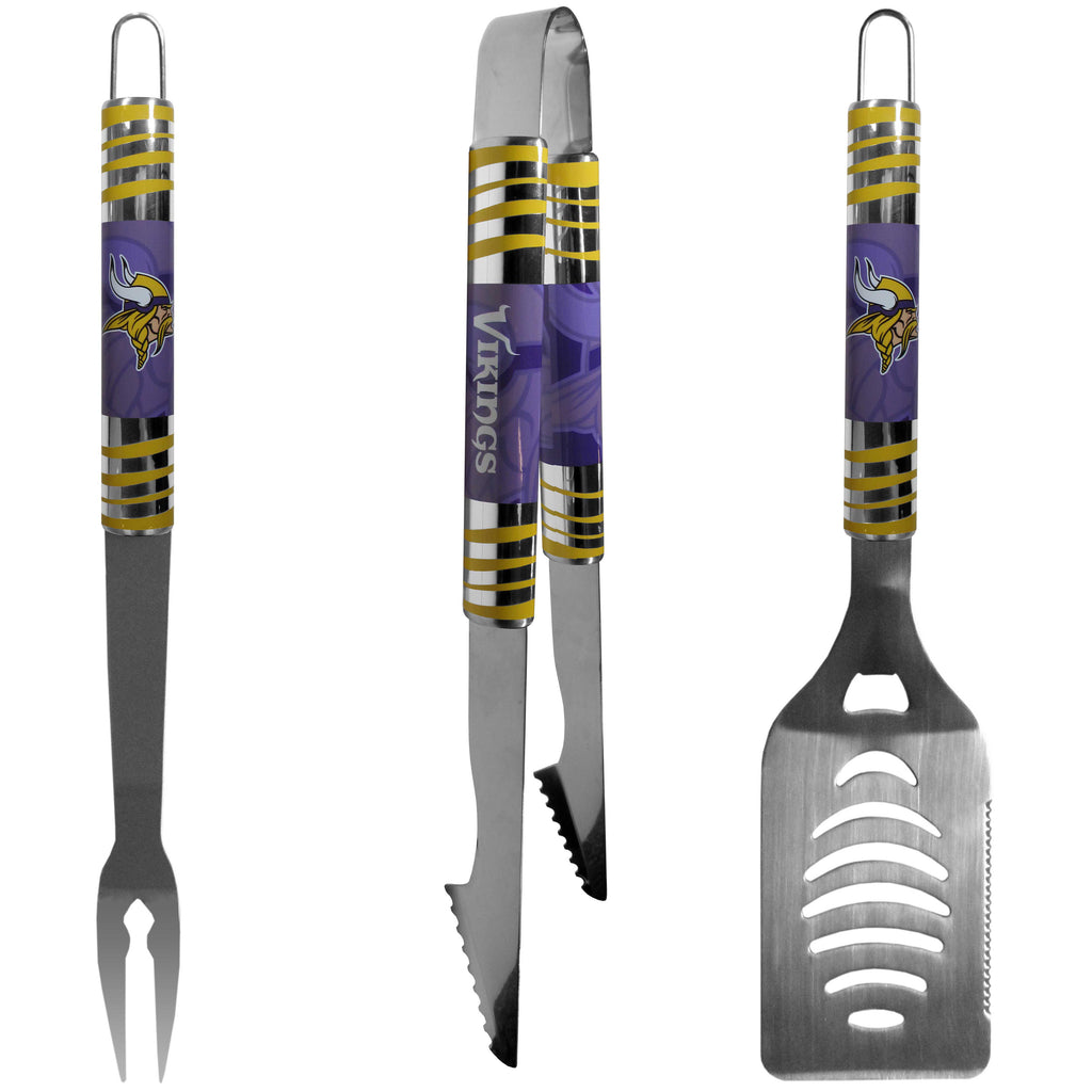 Minnesota Vikings 3 pc BBQ Set