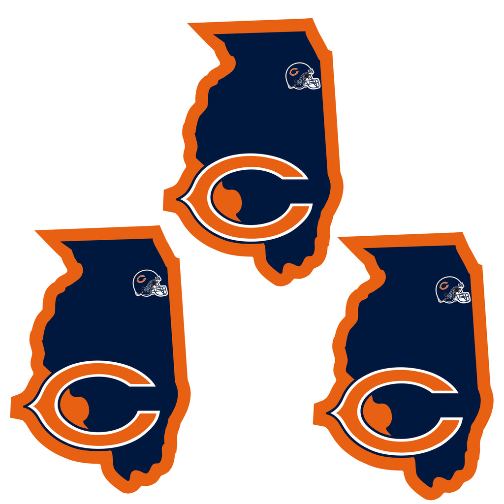 Chicago Bears Home State Decal