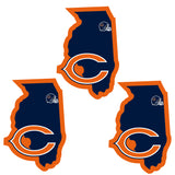Chicago Bears Home State Decal