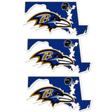 Baltimore Ravens Home State Decal