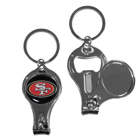 San Francisco 49ers Nail Care/Bottle Opener Key Chain