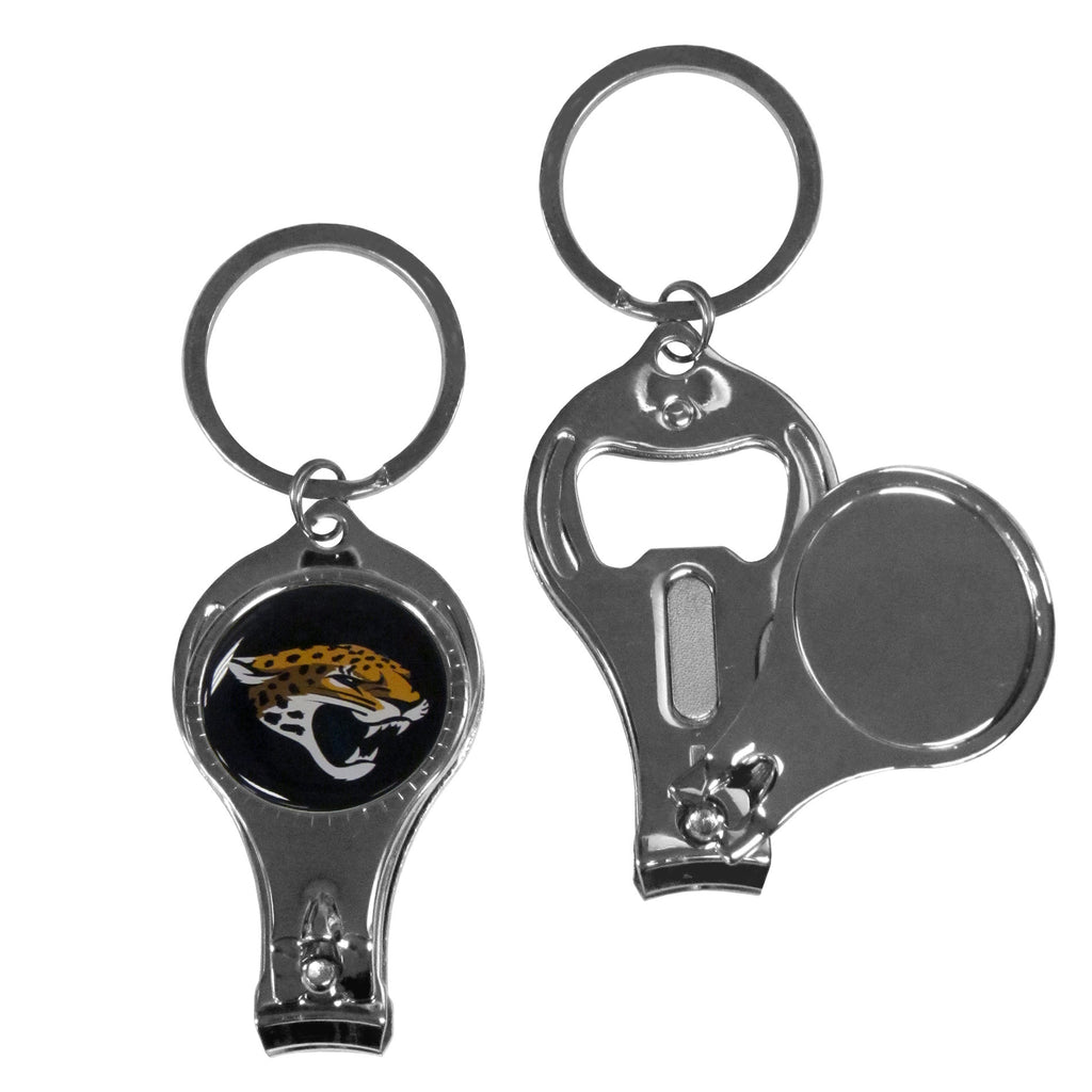 Jacksonville Jaguars Nail Care/Bottle Opener Key Chain