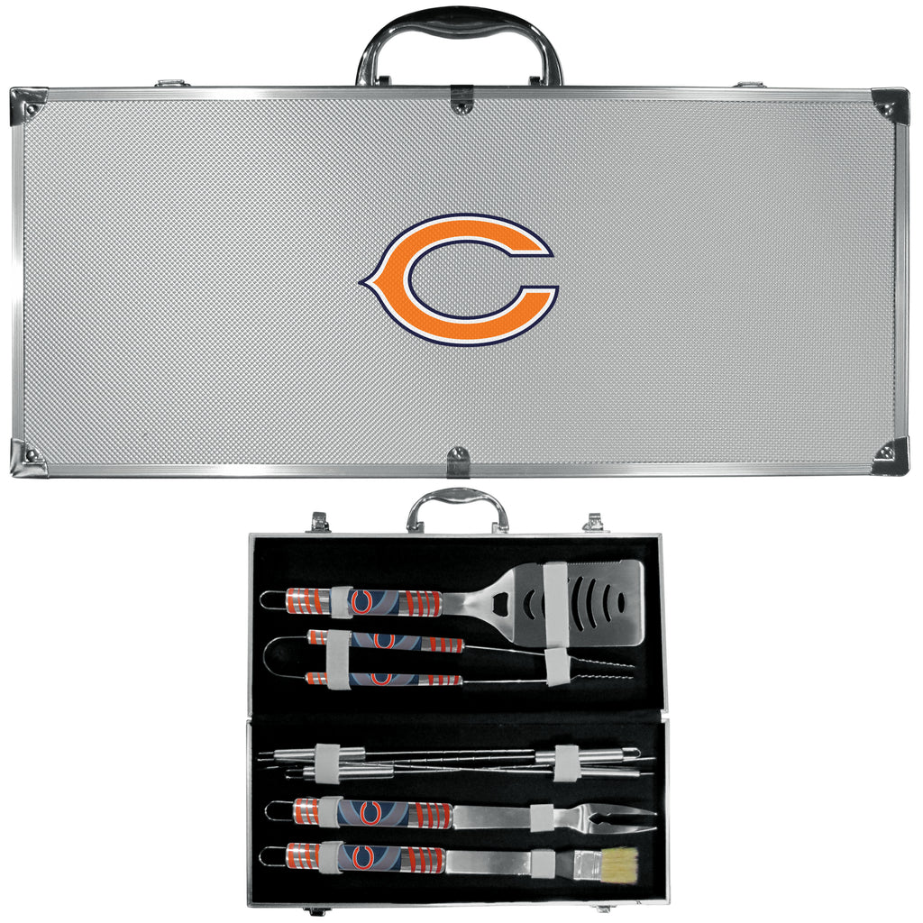 Chicago Bears 8 pc BBQ Set - Tailgater