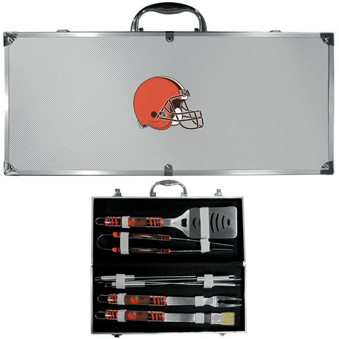 Cleveland Browns 8 pc BBQ Set - Tailgater